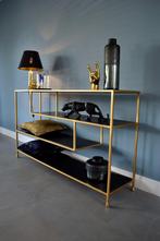 Light & living side table, Huis en Inrichting, Tafels | Sidetables, Ophalen, 100 tot 150 cm, Zo goed als nieuw, Metaal