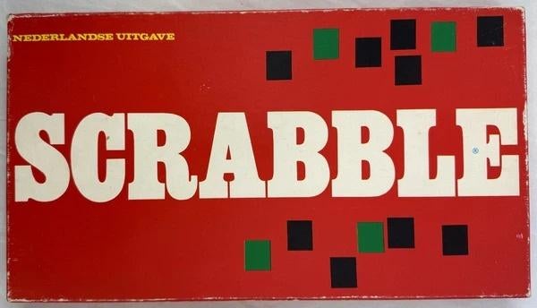 Spear Scrabble Bordspel Sio houten stenen letters compleet, Coolsingel 104, 3011 AG Rotterdam, Netherlands, Verzenden, Een of twee spelers