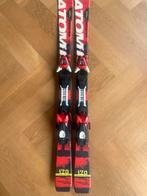 Atomic Ski's met stokken - 120cm, Gebruikt, 100 tot 140 cm, Ophalen of Verzenden, Carve