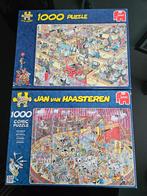 Puzzels Jan van Haasteren 3 stuks, Ophalen, 500 t/m 1500 stukjes, Zo goed als nieuw, Legpuzzel