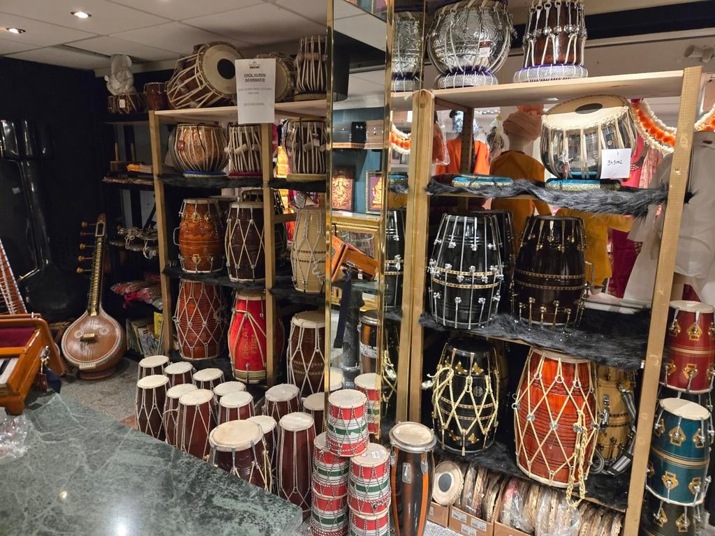 Dholak collectie bij Bharat Kings, Muziek en Instrumenten, Percussie, Ophalen of Verzenden, Nieuw