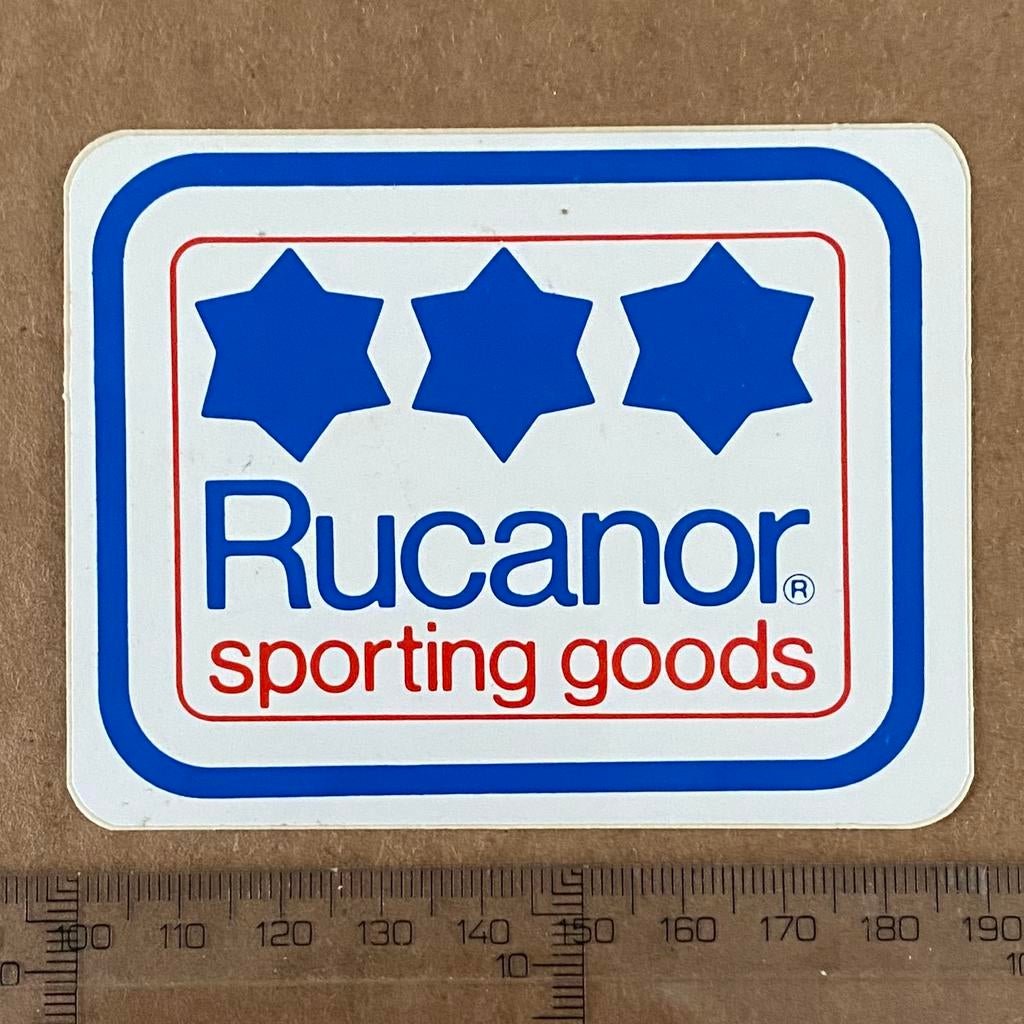 sticker rucanor, Verzenden, Zo goed als nieuw