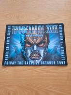 Thunderdome 18 on tour flyer ( hardcore gabber ), Ophalen of Verzenden