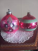 Vintage kerst ballen, Diversen, Kerst, Ophalen of Verzenden, Zo goed als nieuw