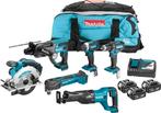 Makita 18v gereedschapset incl. tas, Doe-het-zelf en Verbouw, Ophalen of Verzenden, Nieuw, Boor- en/of Breekhamer