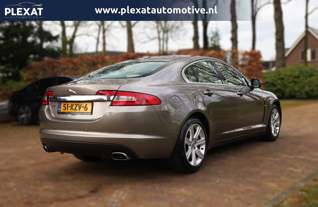 Jaguar XF 3.0 V6 Luxury Aut. | Youngtimer | Luxe leder | Cam, Auto's, Jaguar, Automaat, 238 pk, Achterwielaandrijving, Gebruikt