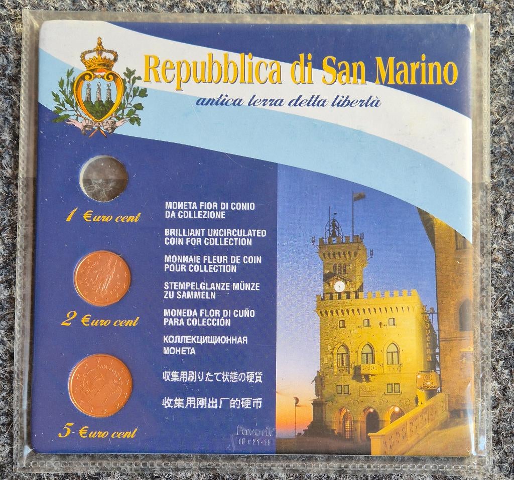 Euromuntjes San Marino en Finland, Ophalen of Verzenden, Finland, Overige waardes