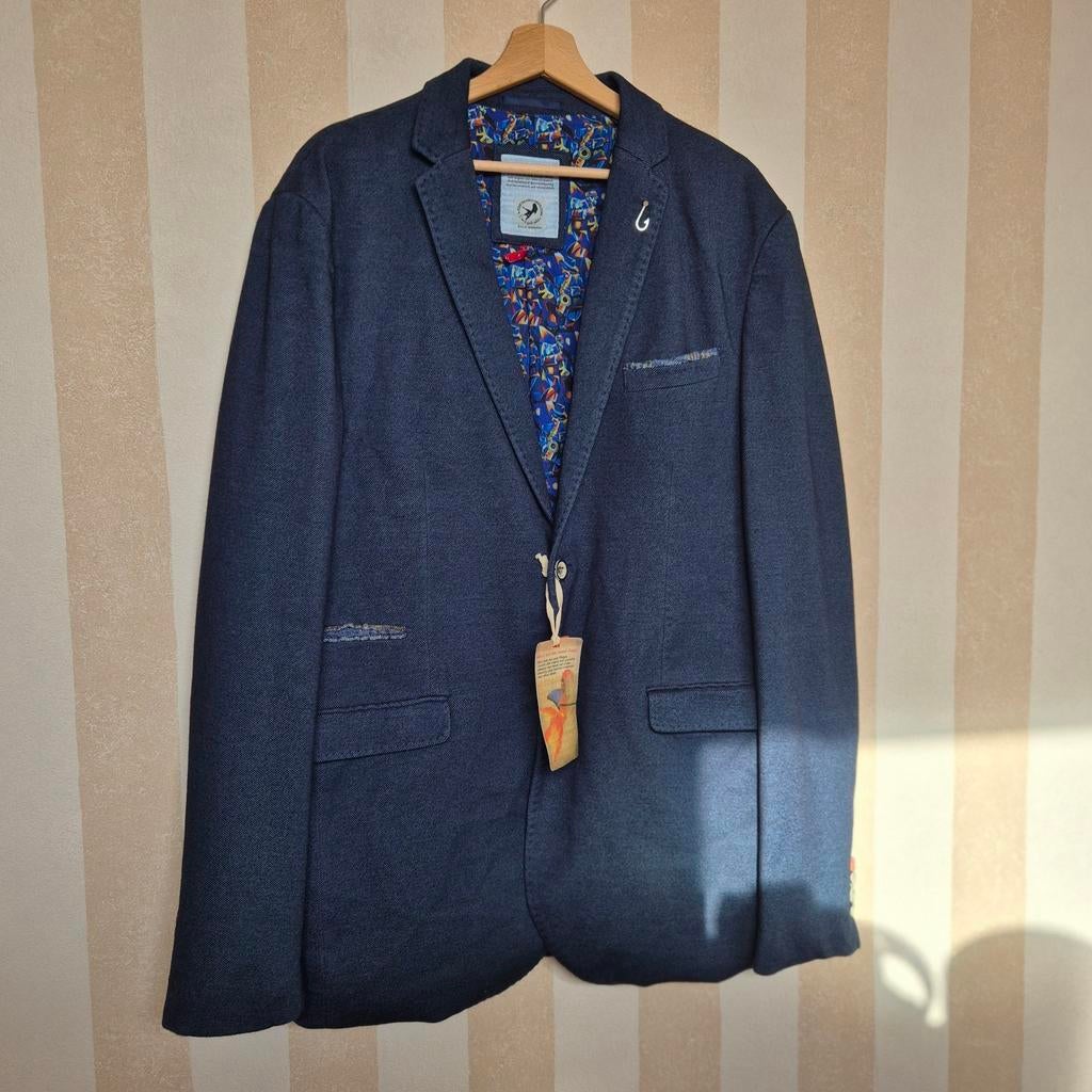 Donkerblauw A Fish named Fred colbert met kleurrijke voering, Kleding | Heren, Ophalen of Verzenden, Zo goed als nieuw, Overige maten