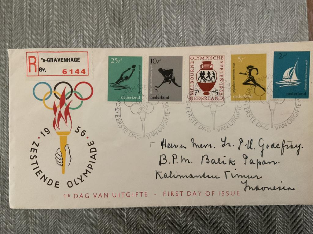 Nvph e26 open gesneden, Postzegels en Munten, Postzegels | Eerstedagenveloppen, Ophalen of Verzenden, Nederland