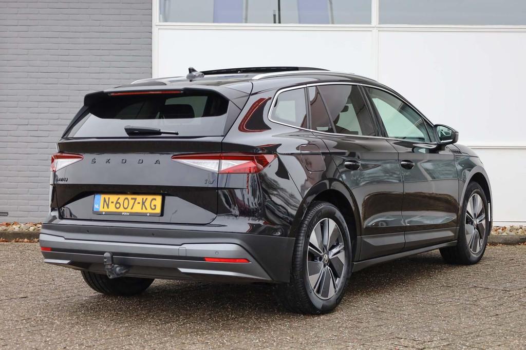 Skoda Enyaq 80 204pk | Trekhaak | Apple Carplay & Android Au, Auto's, Skoda, 12 maanden, Achterwielaandrijving, 544 km, Das WeltAuto Volkswagen