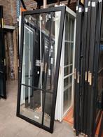 88x211,5cm binnendeur stomp Staal look zwart SL24, Ophalen, Zevenaar, 80 tot 100 cm, Glas