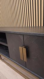 tv dressoir blackbone brass visgraat eiken Richmond Interior, Ophalen, Richmond Interiors model Blackbone Brass Hotelchique, 150 tot 200 cm