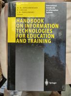 Handbook on information Technologies for Education and Train, Ophalen of Verzenden, Zo goed als nieuw, Adelsberger, Collins en Pawloski
