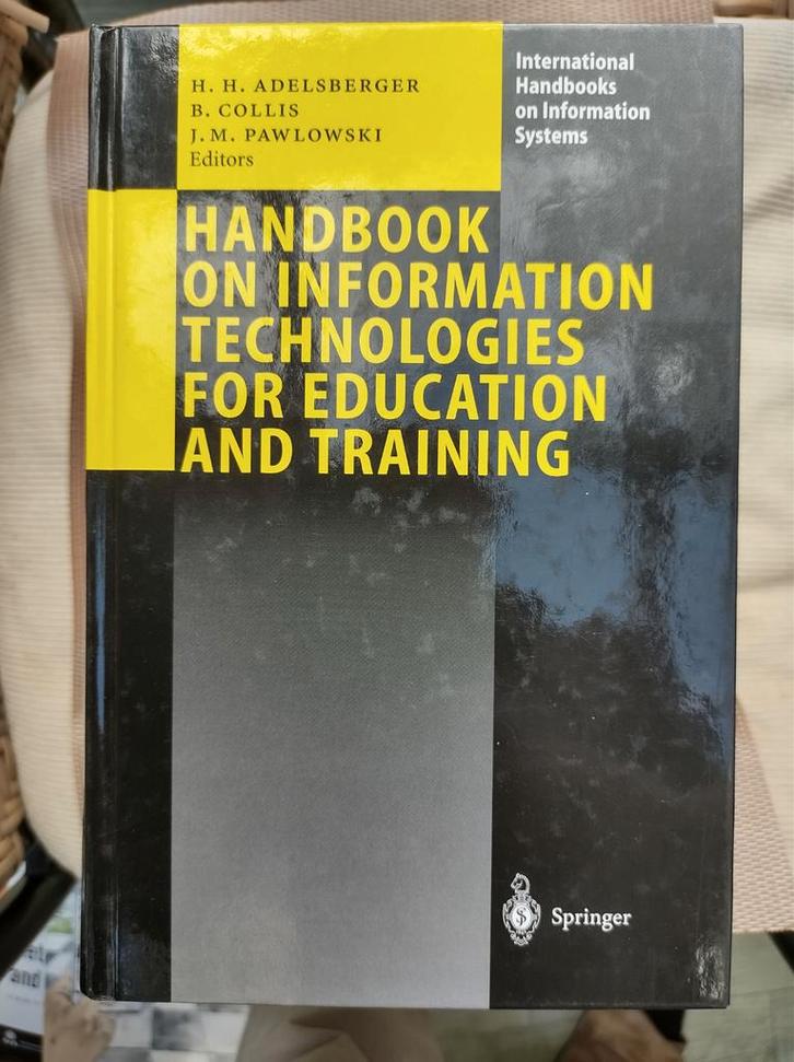Handbook on information Technologies for Education and Train, Boeken, Advies, Hulp en Training, Zo goed als nieuw, Ophalen of Verzenden