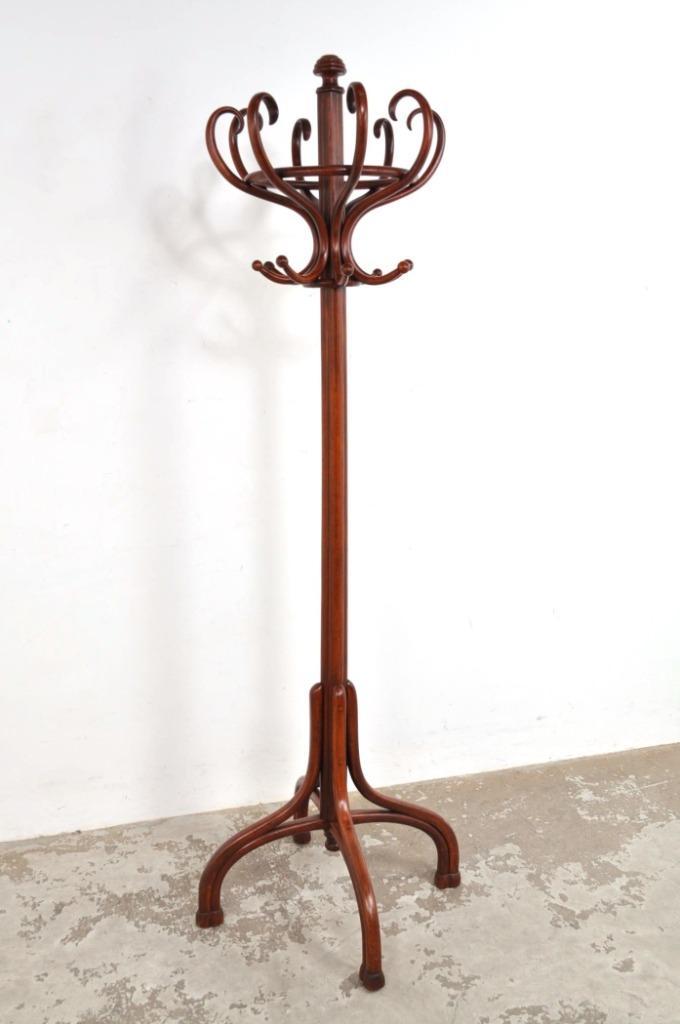 Antieke Thonet art nouveau kapstok beukenhouten circa 1900, Huis en Inrichting, Woonaccessoires | Kapstokken, Gebruikt, Ophalen of Verzenden