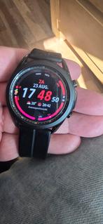 Samsung Galaxy Watch 3 45mm - Nieuwe Screenprotector, Ophalen, Zwart, GPS, Zo goed als nieuw