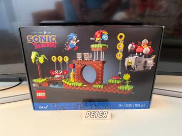 LEGO Ideas 21331 - Sonic the Hedgehog Green Hill Zone - NIEU beschikbaar voor biedingen