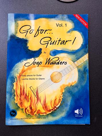 Gitaar lesboek Go for Guitar van Joep Waanders beschikbaar voor biedingen
