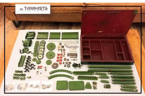 Kist constructie speelgoed – VINTAGE – 300+ stuks, Verzamelen, Speelgoed, Gebruikt, Ophalen of Verzenden