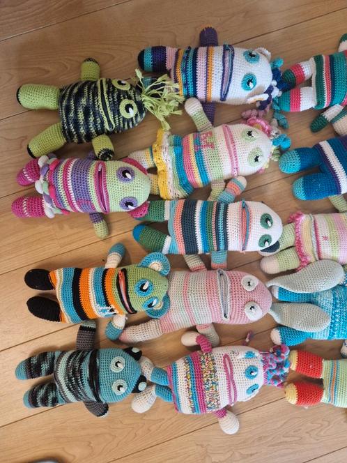 Zorgenvriendje gehaakt, Kinderen en Baby's, Speelgoed | Knuffels en Pluche, Nieuw, Overige typen, Ophalen of Verzenden