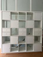 Witte Kastenwand - IKEA Kallax kast, Ophalen, 25 tot 50 cm, Overige materialen, 150 tot 200 cm