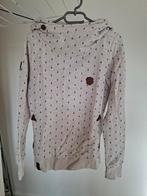 Naketano Trui Maat L Beige - Anker Print, Kleding | Dames, Truien en Vesten, Beige, Maat 42/44 (L), Ophalen of Verzenden, Zo goed als nieuw