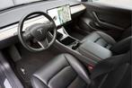Tesla Model 3 Long Range AWD 75kWh Autopilot (bj 2019), 27 €/maand, Zilver of Grijs, 30 min, Stoelverwarming