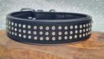 Leren halsband nekomvang 55-65, Ophalen of Verzenden, Handgemaakt, Nieuw