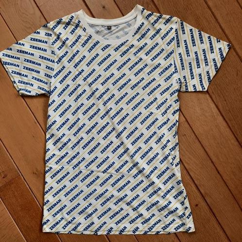 ZEEMAN Limited Edition t- shirt wit maat M, Kleding | Heren, T-shirts, Nieuw, Maat 48/50 (M), Wit, Verzenden