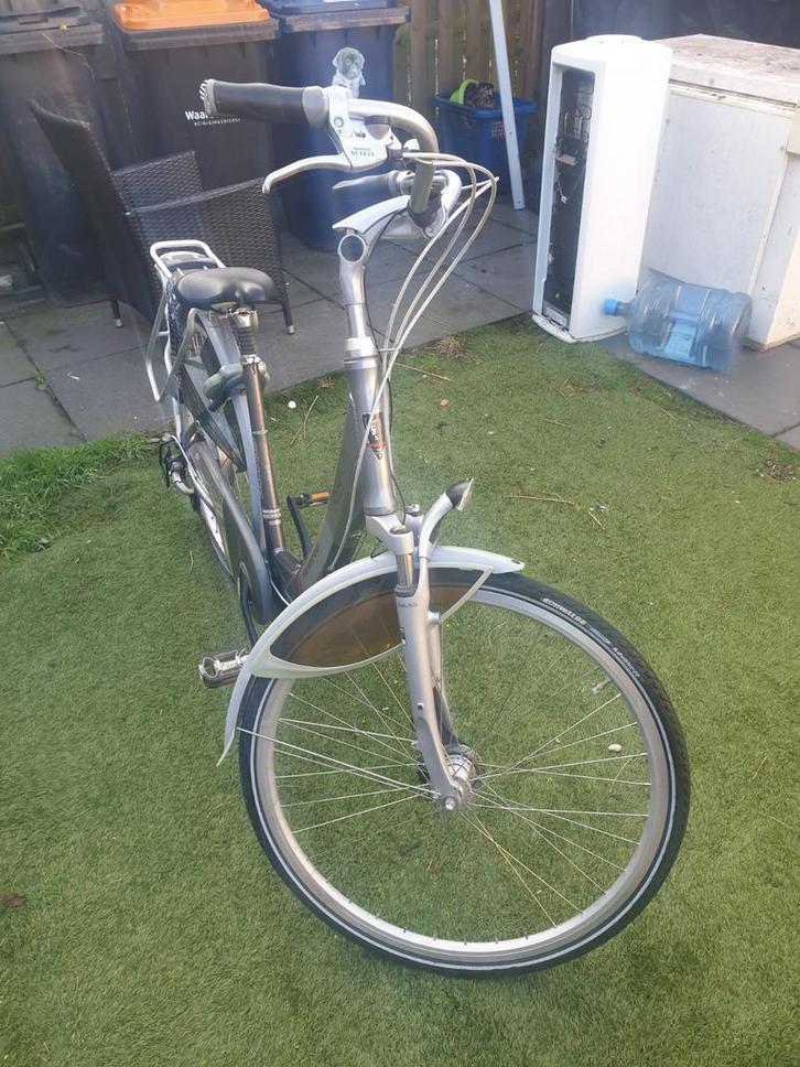 Nette sparta ion m gear met gereviseerde accu, Fietsen en Brommers, Elektrische fietsen, Gebruikt, Sparta, Minder dan 47 cm, 30 tot 50 km per accu