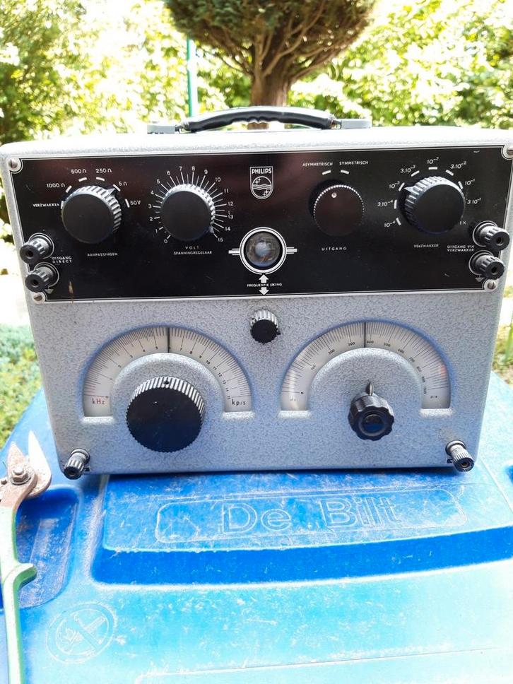 Philips GM2307 LF signaal generator, Doe-het-zelf en Verbouw, Meetapparatuur, Gebruikt, Ophalen of Verzenden