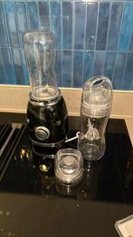 Smeg blender +2 flessen nieuw, Witgoed en Apparatuur, Blenders, Ophalen of Verzenden, Zo goed als nieuw