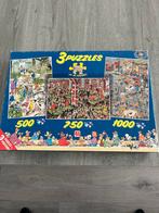 Jan van Haasteren 3 in 1 Puzzel, Ophalen of Verzenden, Zo goed als nieuw, Legpuzzel