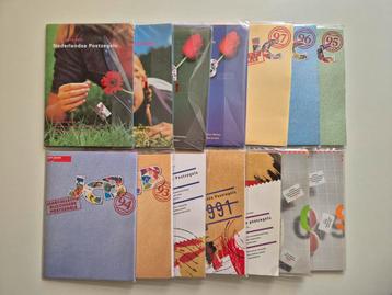 Jaarcollecties, Nederlandse postzegels,1988 t/m 2001 beschikbaar voor biedingen