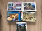 5 PUZELS A 1000 stukjes, Ophalen of Verzenden, 500 t/m 1500 stukjes, Zo goed als nieuw, Legpuzzel