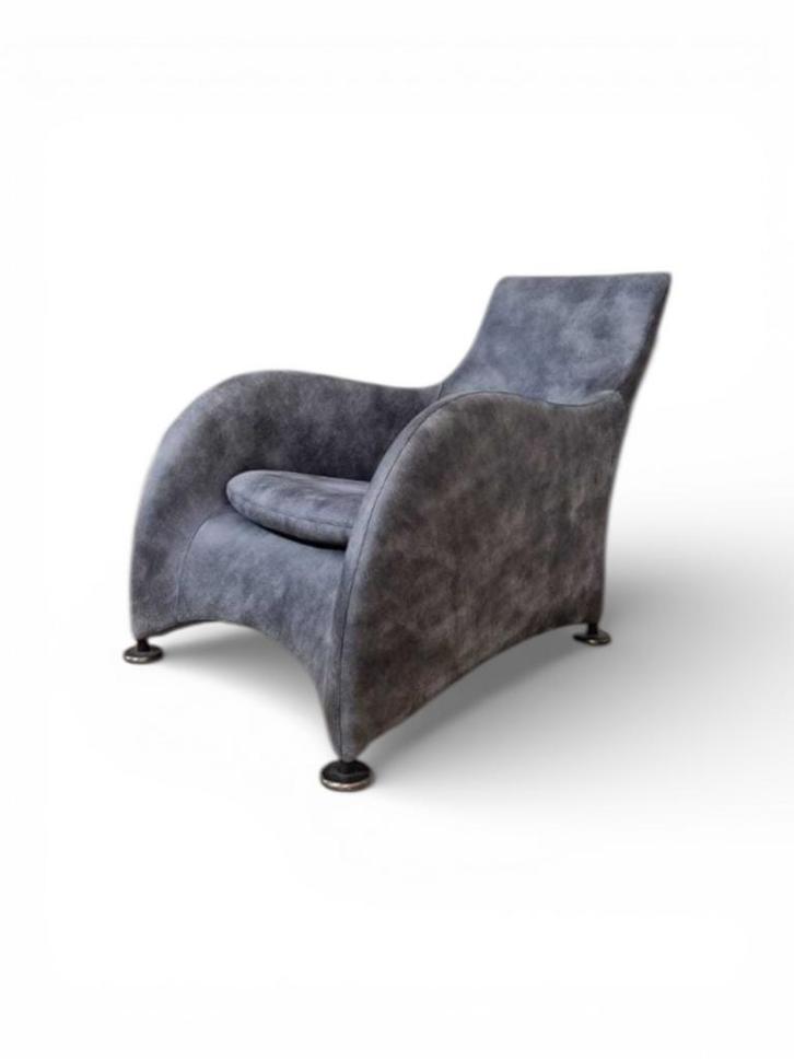 Montis Loge Buffel leer, Huis en Inrichting, Fauteuils, Zo goed als nieuw, 75 tot 100 cm, Ophalen of Verzenden