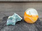 Fluoriet & Polychrome jaspis, Verzamelen, Mineralen en Fossielen, Ophalen of Verzenden