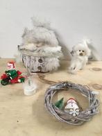 Sneeuwman Kerstman Ster krans  kerst XMAS Kerstversiering, Verzenden