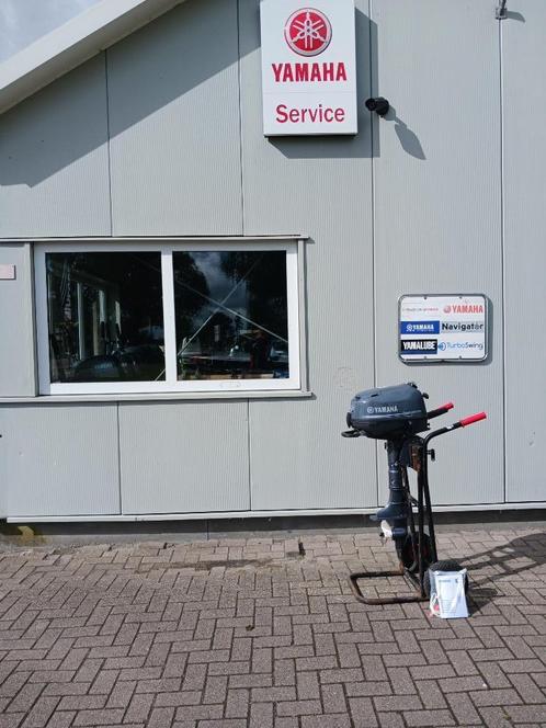 bijna nieuwe 6 pk yamaha viertakt nog niet ingelopen, Watersport en Boten, Buiten- en Binnenboordmotoren, Gebruikt, Benzine, Buitenboordmotor