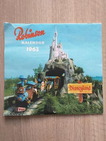 Robinson Schoenen Kalender 1963. Disneyland. Bijz.exemplaar. beschikbaar voor biedingen