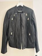 LEDER JAS NIEUWE., Ophalen, Nieuw, Maat 52/54 (L), Zwart