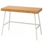 Lilasen ikea bureau bamboe, Huis en Inrichting, Bureaus, Ophalen, Zo goed als nieuw