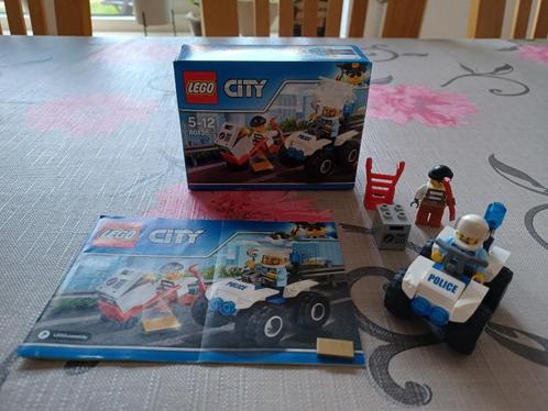 Lego city ATV arrestatie 60135, Kinderen en Baby's, Speelgoed | Duplo en Lego, Gebruikt, Lego, Complete set, Ophalen of Verzenden
