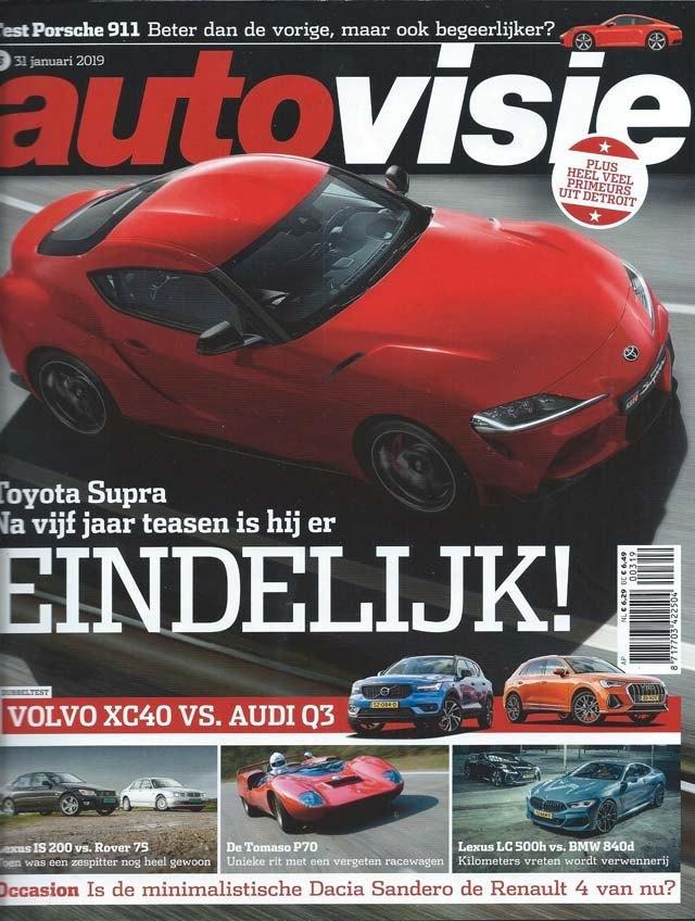 Autovisie 3 2019 : Audi Q3 - Volvo XC40 - Lexus IS200 - BMW, Boeken, Auto's | Folders en Tijdschriften, Gelezen, Algemeen, Ophalen of Verzenden