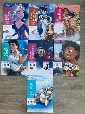 7x nieuwe Disney kleuren op nummer beschikbaar voor biedingen