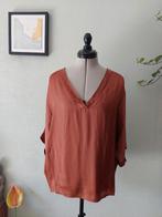 Cognac bruine blouse La Fee Maraboutee maat 42, Kleding | Dames, La Fee Maraboutee, Bruin, Maat 42/44 (L), Ophalen of Verzenden