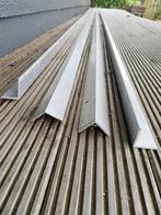 Aluminium Hoekprofielen 6m - 4 Stuks, Doe-het-zelf en Verbouw, Ophalen, Gebruikt, Aluminium
