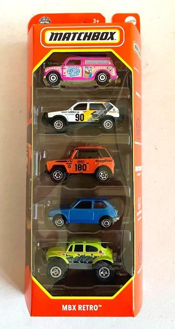Matchbox 5-Pack MBX Retro 2024.  beschikbaar voor biedingen