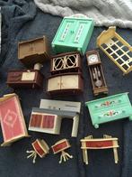 Oude poppenhuis meubels gemerkt., Ophalen of Verzenden, Gebruikt, Decoratie