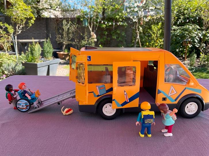 Playmobil Schoolbus - Complete Set, Kinderen en Baby's, Speelgoed | Playmobil, Zo goed als nieuw, Complete set, Ophalen of Verzenden